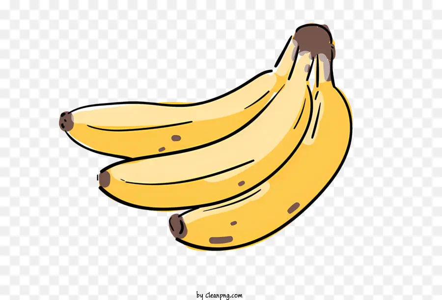 Cartoon，Banana PNG