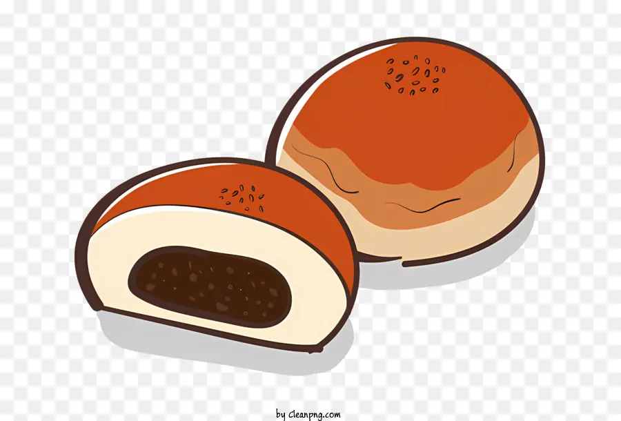 Cartoon，Chocolate Chip Cookie PNG