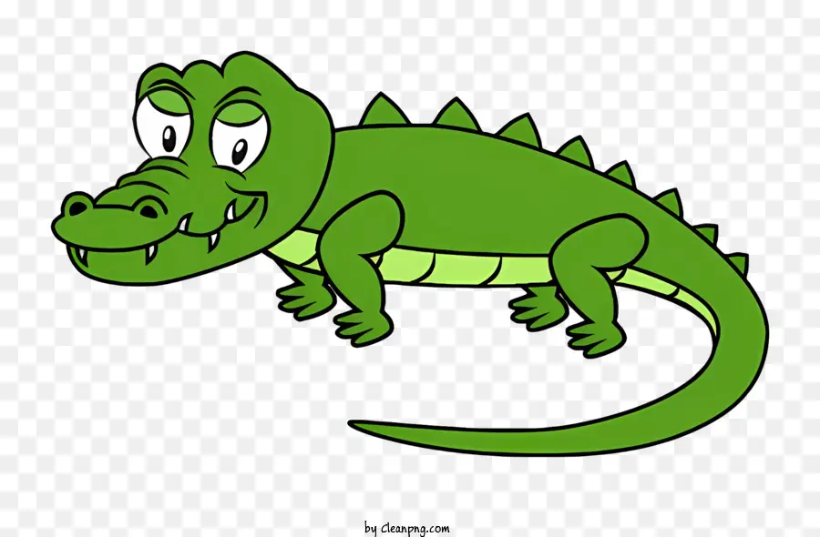 Desenho Animado，Dinossauro Verde PNG