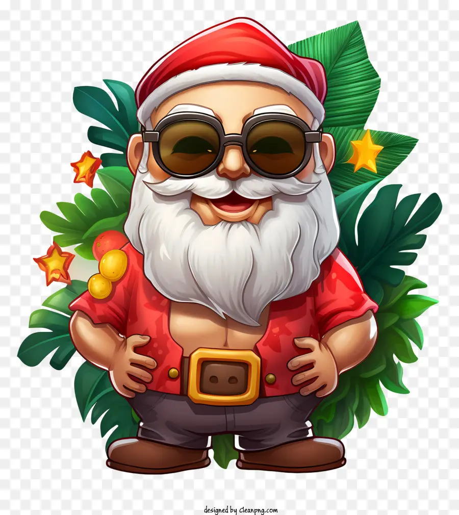 Elementos De Natal，Papai Noel PNG