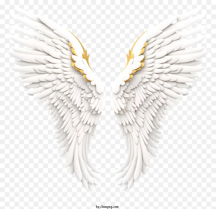 Angel Wings Emoji，Asas De Anjo PNG
