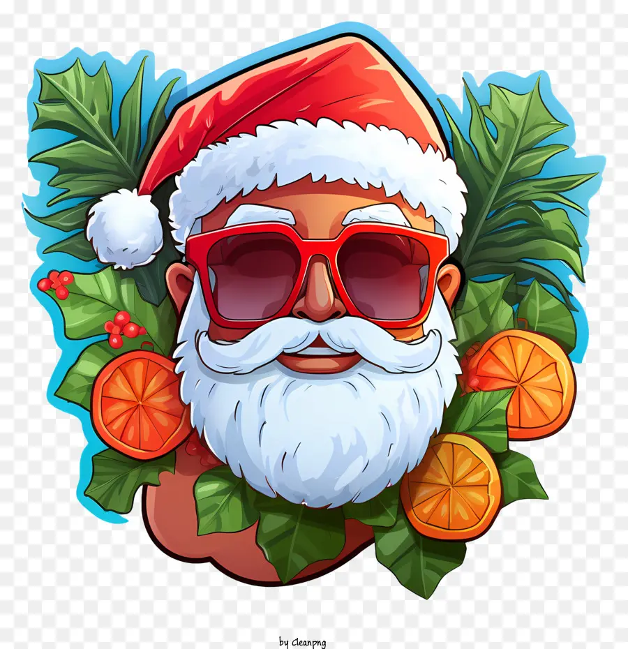 Elementos De Natal，Papai Noel Hat PNG