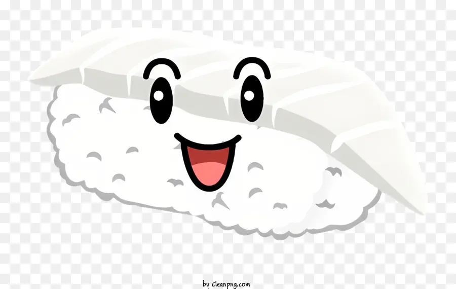 Cartoon，Rollo De Sushi De Desenho Animado PNG