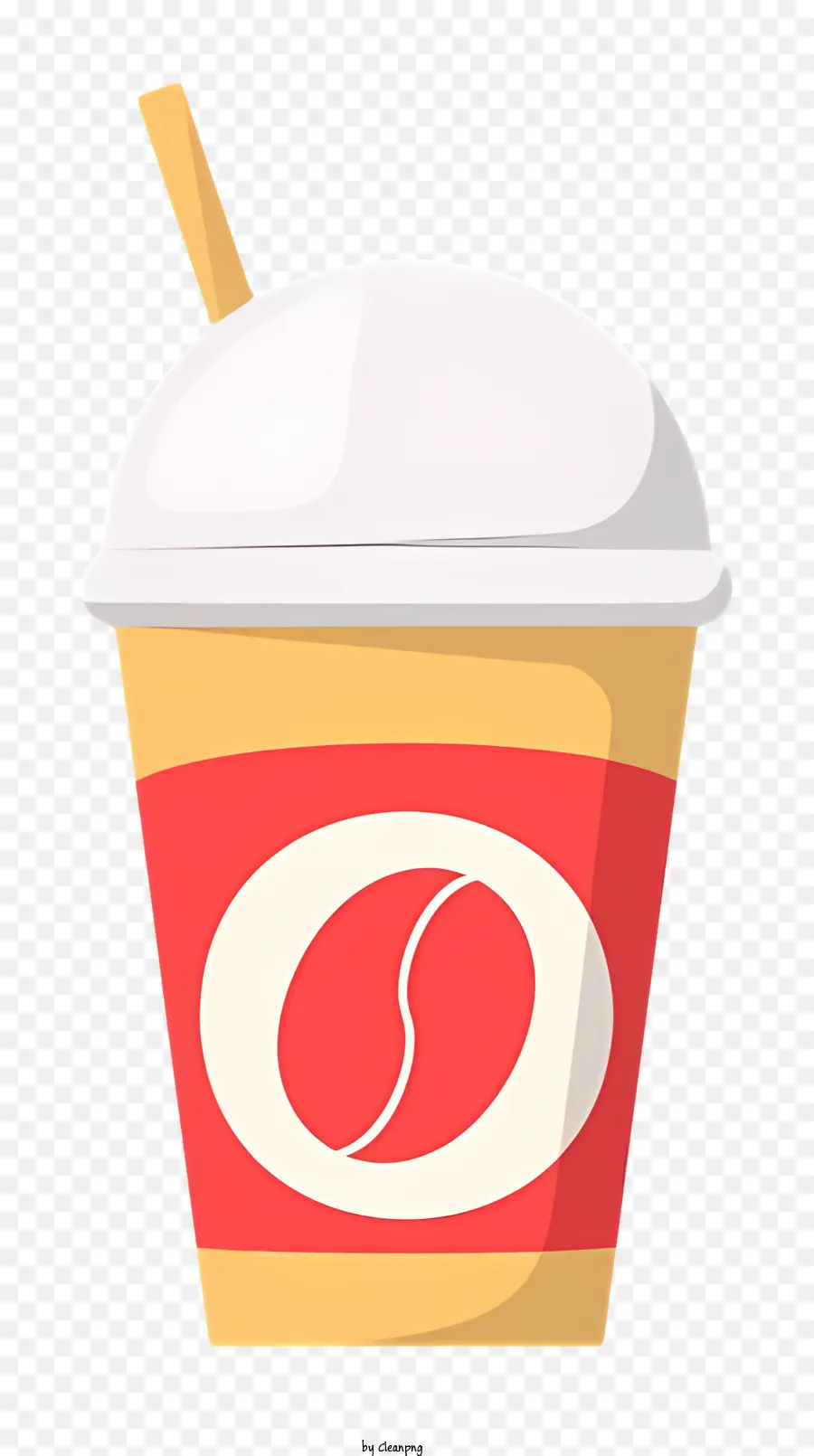 Café，Milkshake De Morango PNG