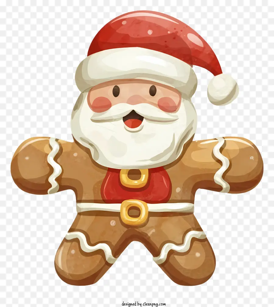 Desenho Animado，Pão De Papai Noel PNG