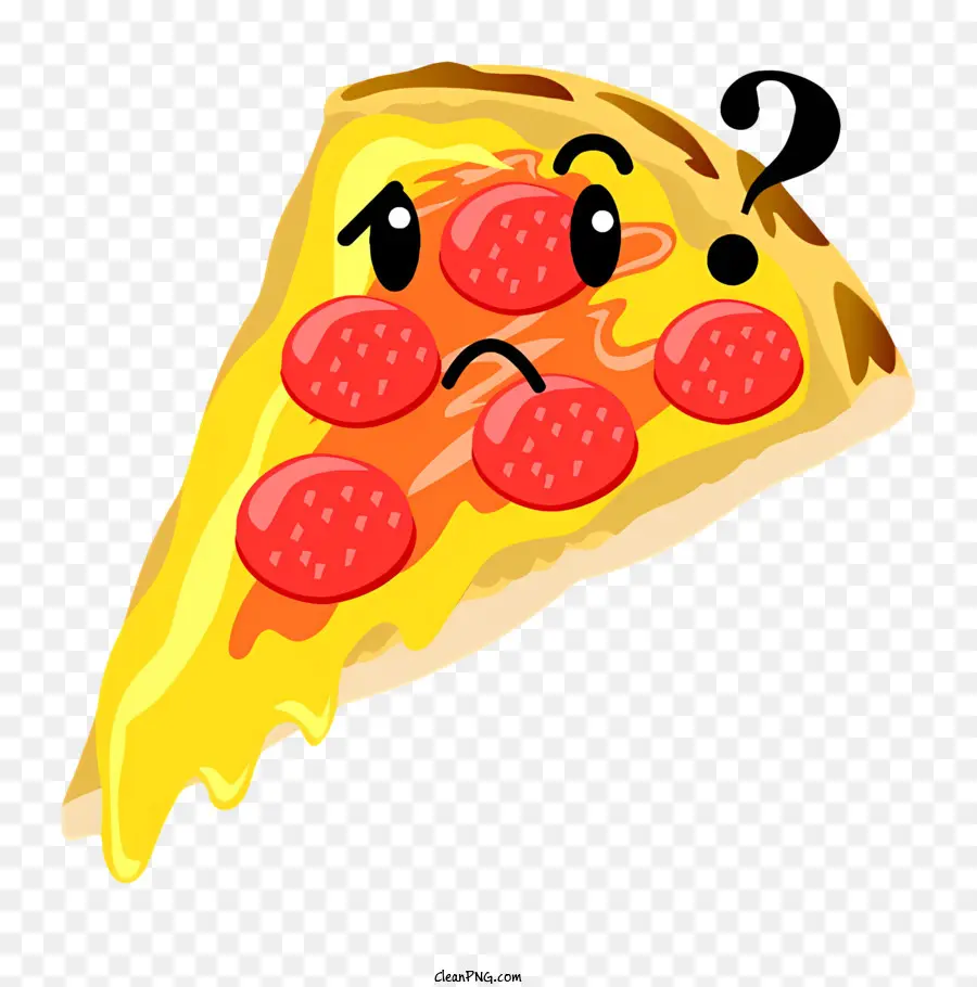 Cartoon，Pizza Triste PNG