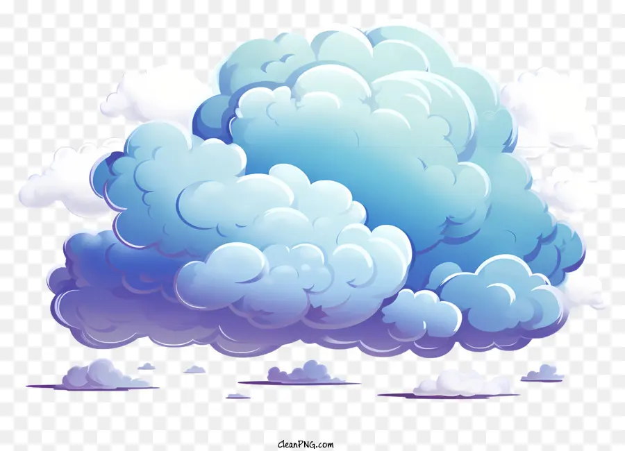 Cartoon Nuvem，Nuvens PNG