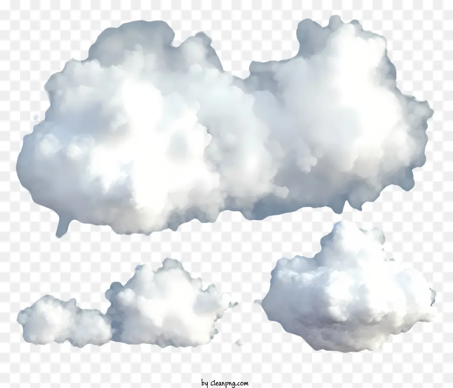 Resumo Em Nuvem，Nuvens Brancas PNG