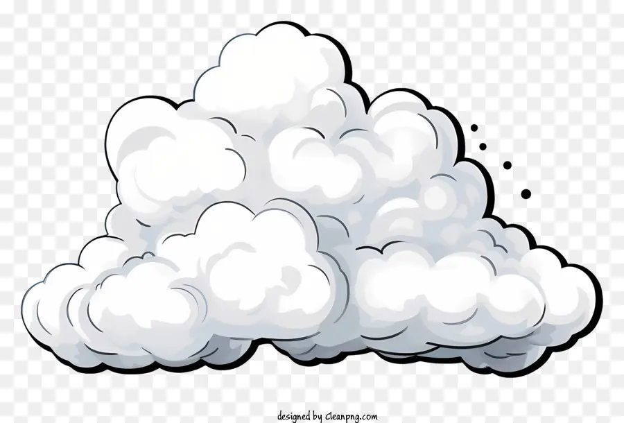 Nuvem Desenhada à Mão，Nuvens PNG