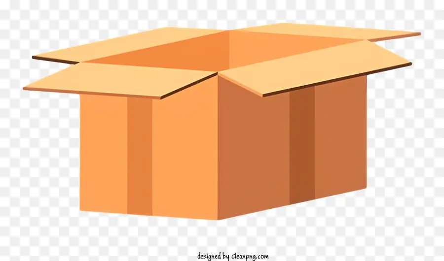 Caixa De Maquete，Orange Box PNG