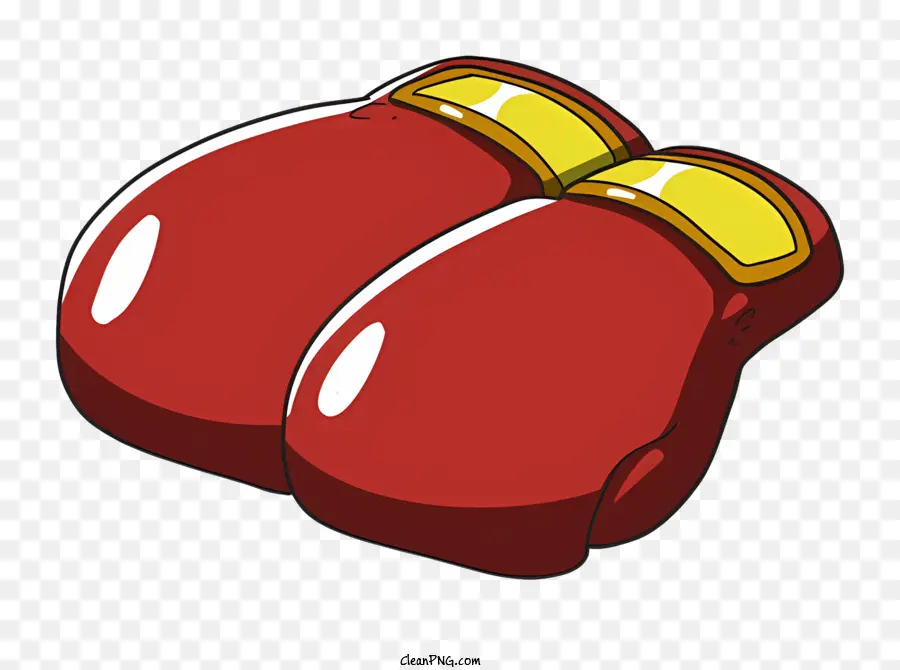 Cartoon，Vermelho Luvas De Boxe PNG