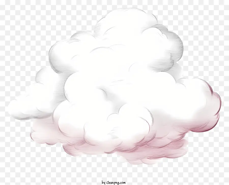 Esboço De Nuvem，Nuvem PNG