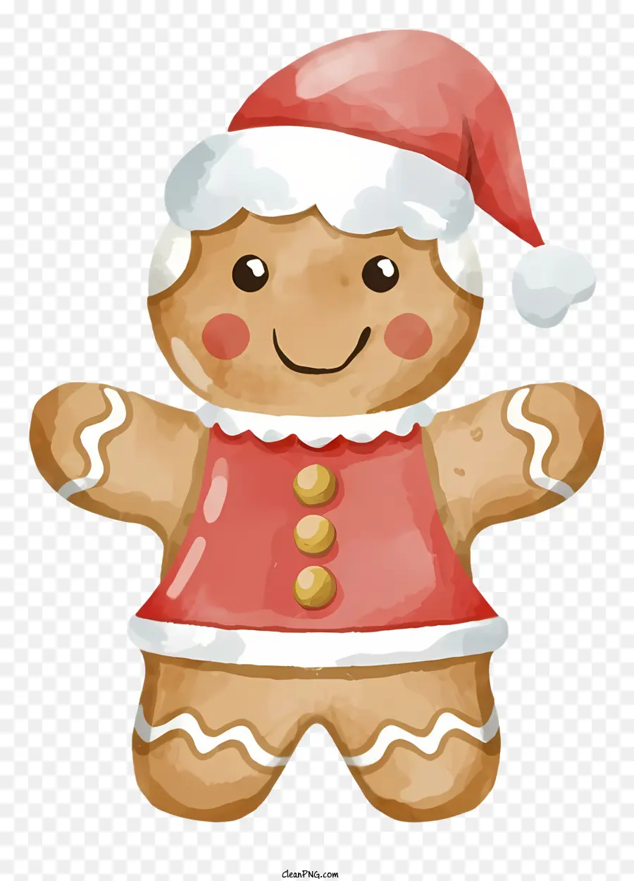 Desenho Animado，Pão De Papai Noel PNG