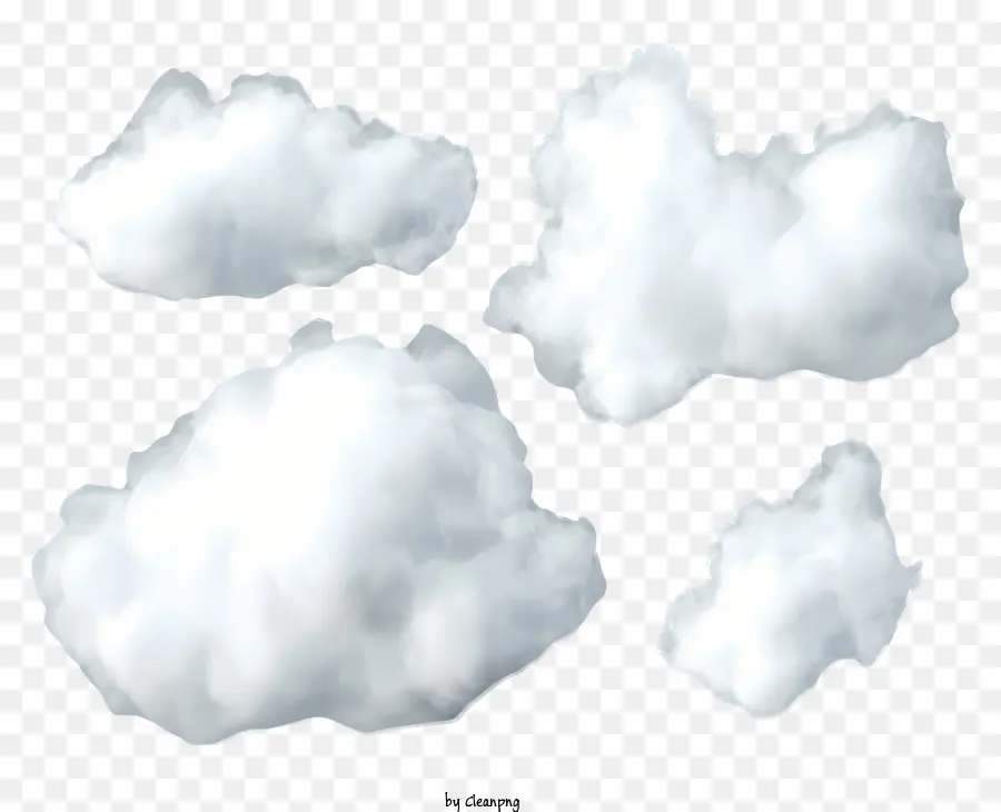 Nuvem Translúcida，Nuvens PNG