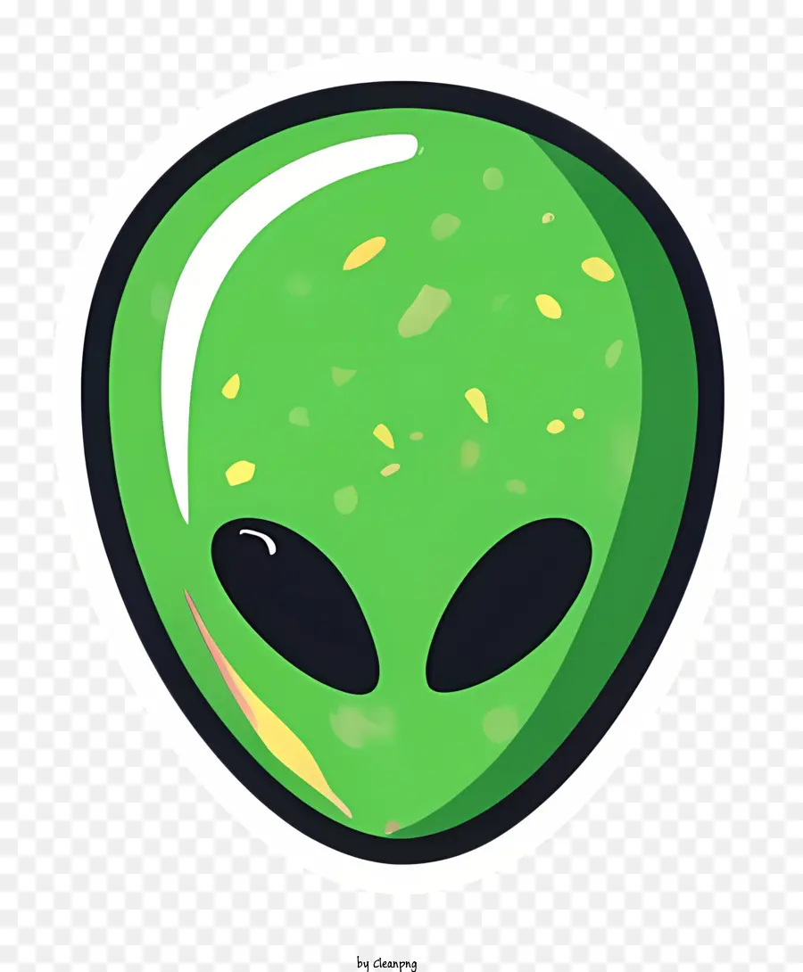 Desenho Animado，Cabeça Alienígena PNG