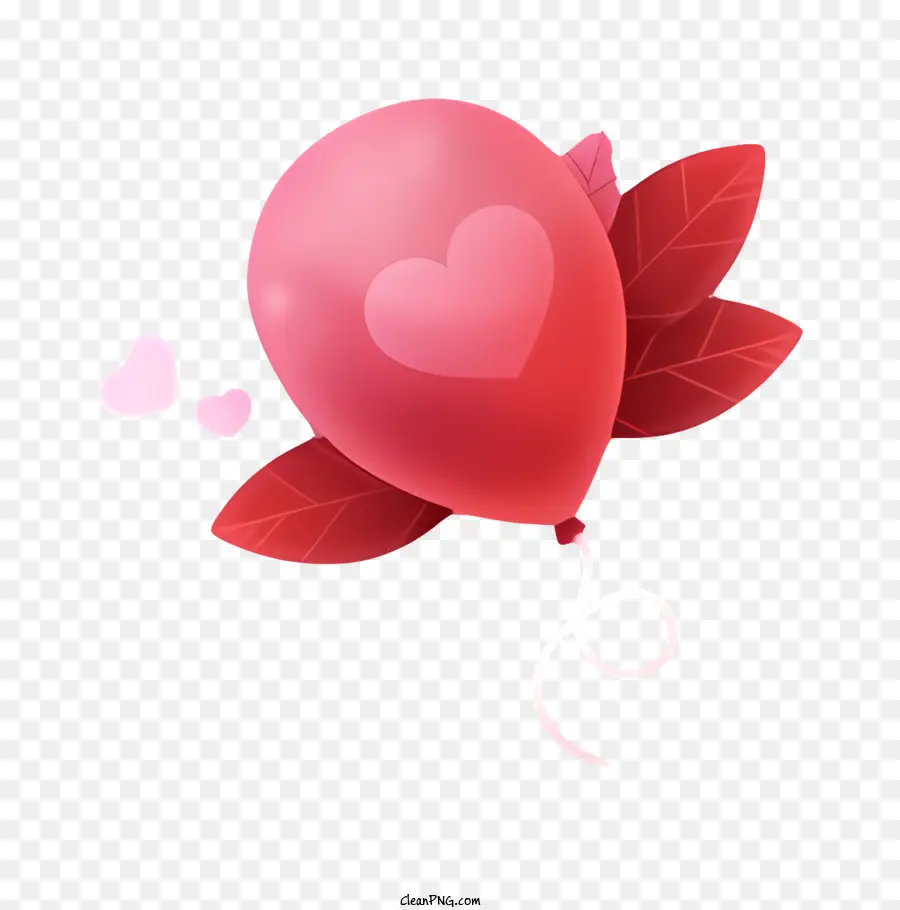 Valentine，Heartshaped Balão PNG