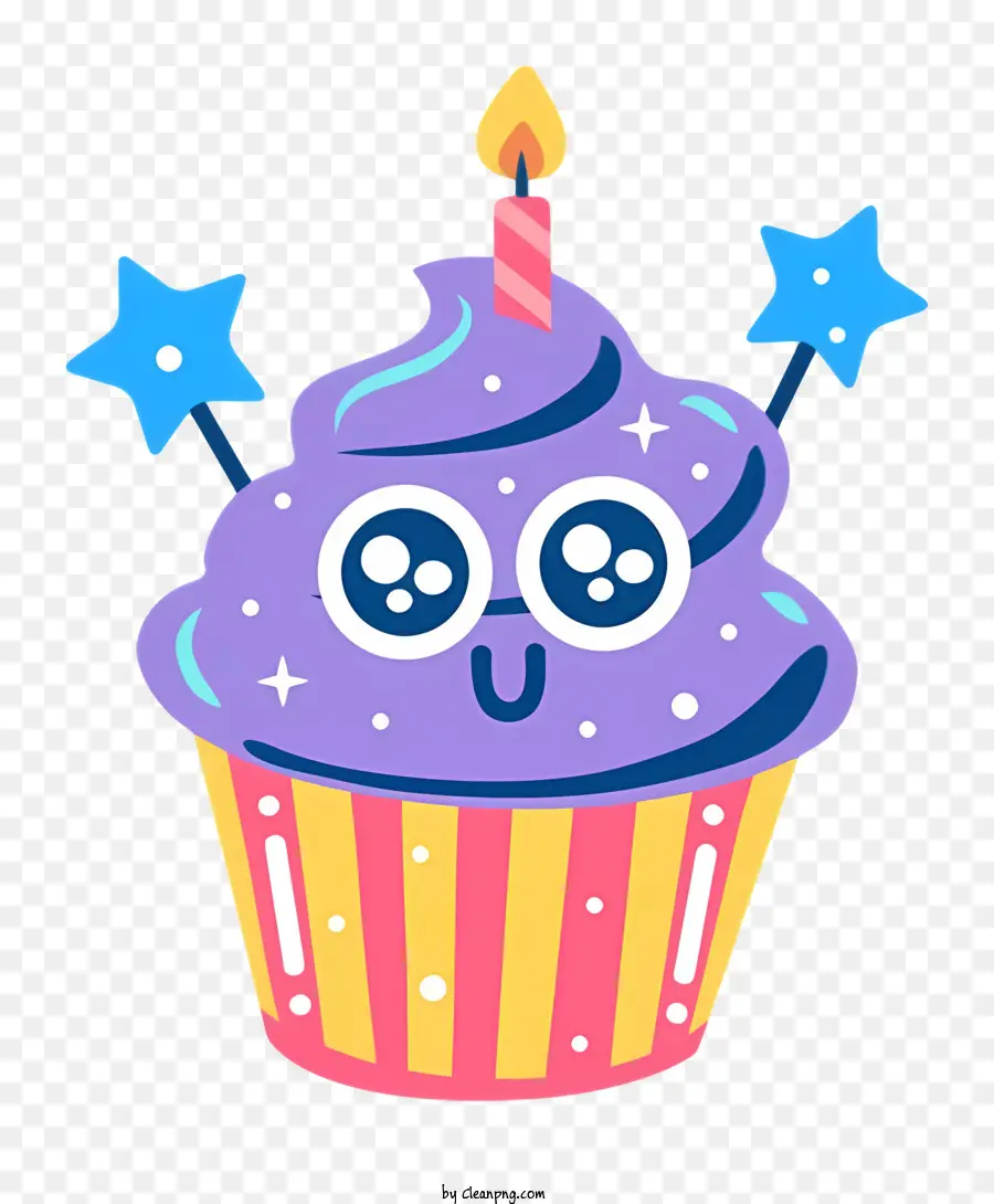 Aniversário，Cupcake PNG