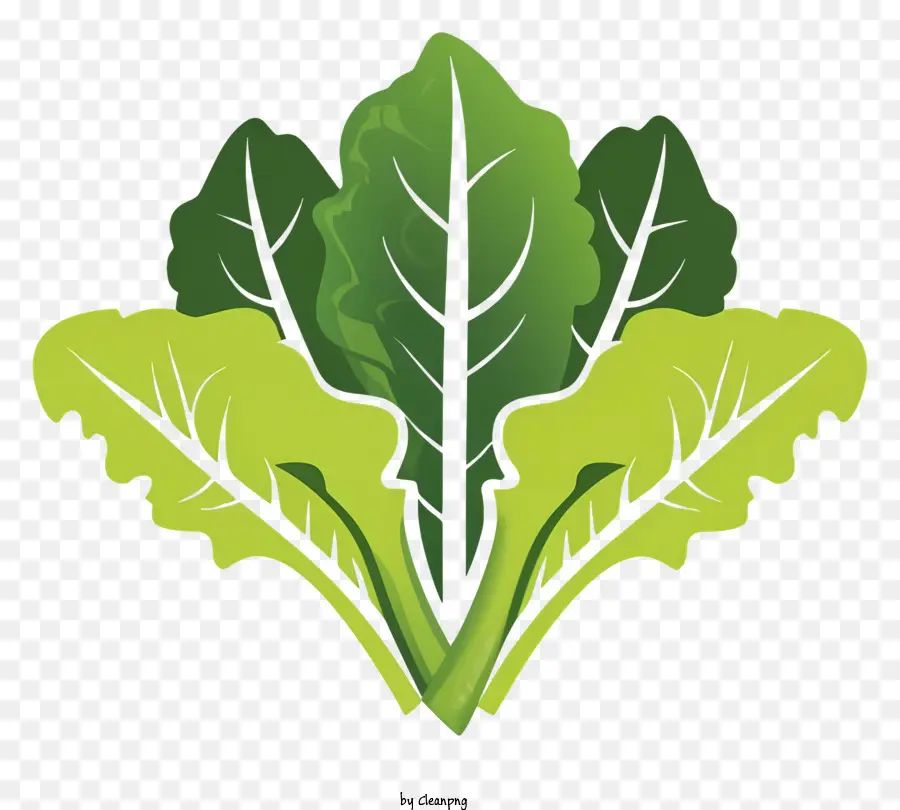 Cartoon，Planta Verde Frondosa PNG