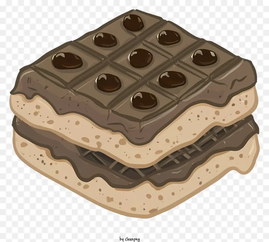 Cartoon，Bolo De Chocolate PNG