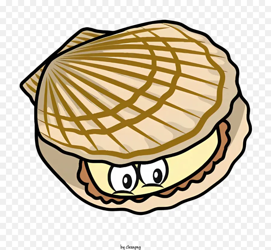 Cartoon，Clam Shell PNG