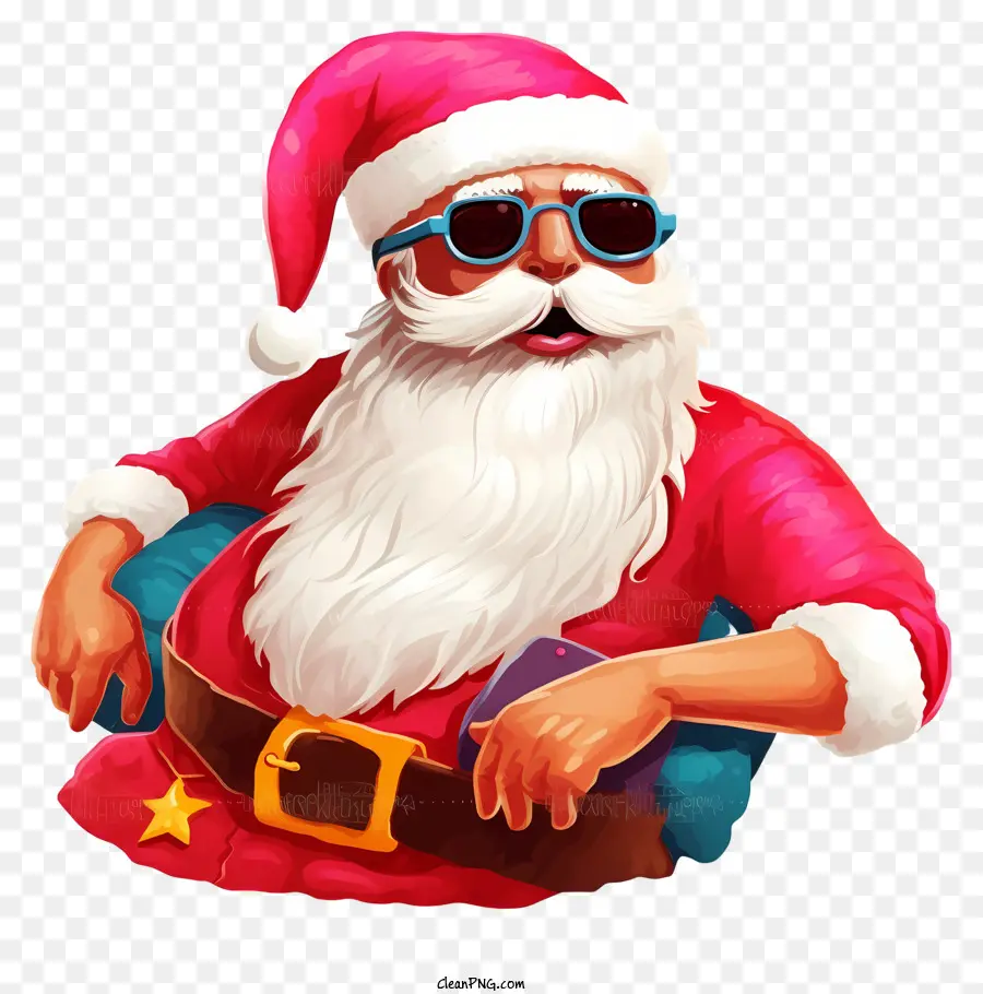 Papai Noel Tropical 3d Realista，Papai Noel PNG