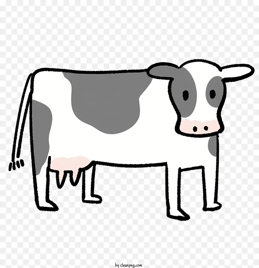 Cartoon，Cartoon Cow PNG