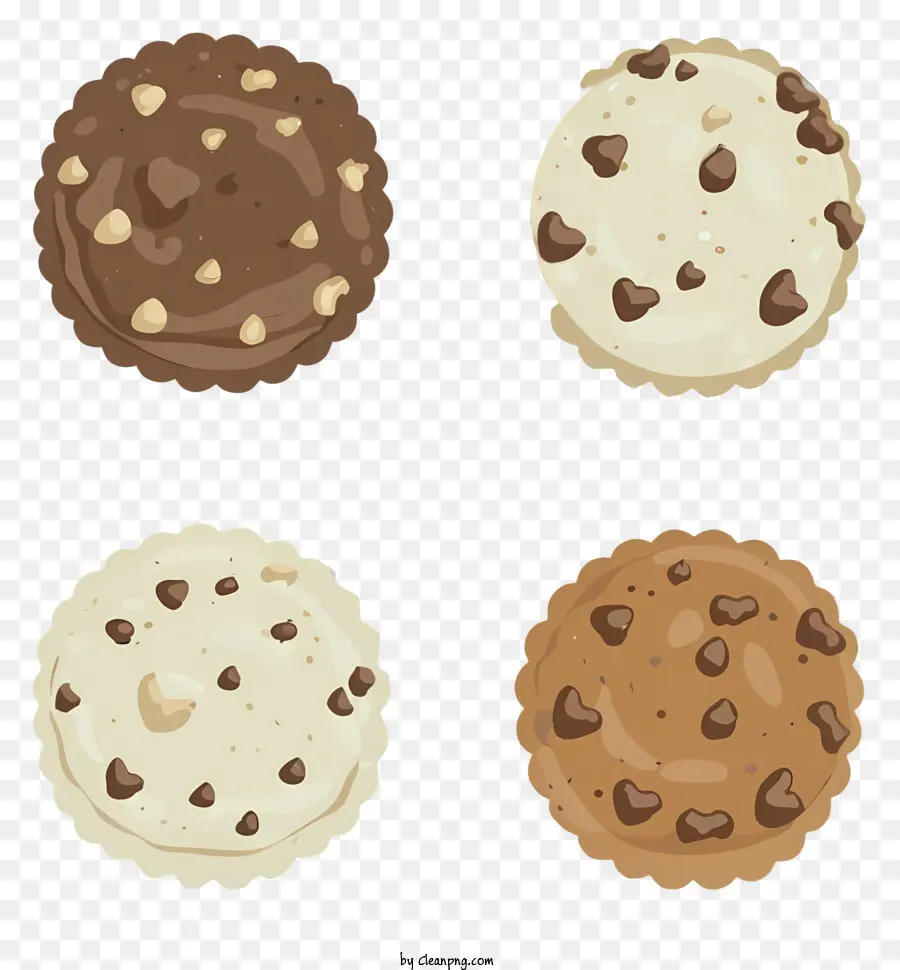 Cartoon，Chocolate Chip Cookies PNG
