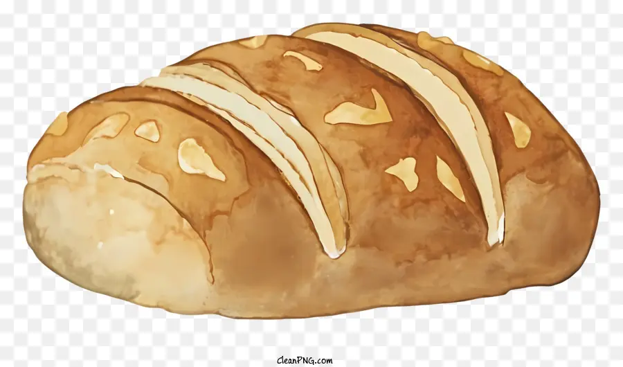 Cartoon，Loaf Of Bread PNG