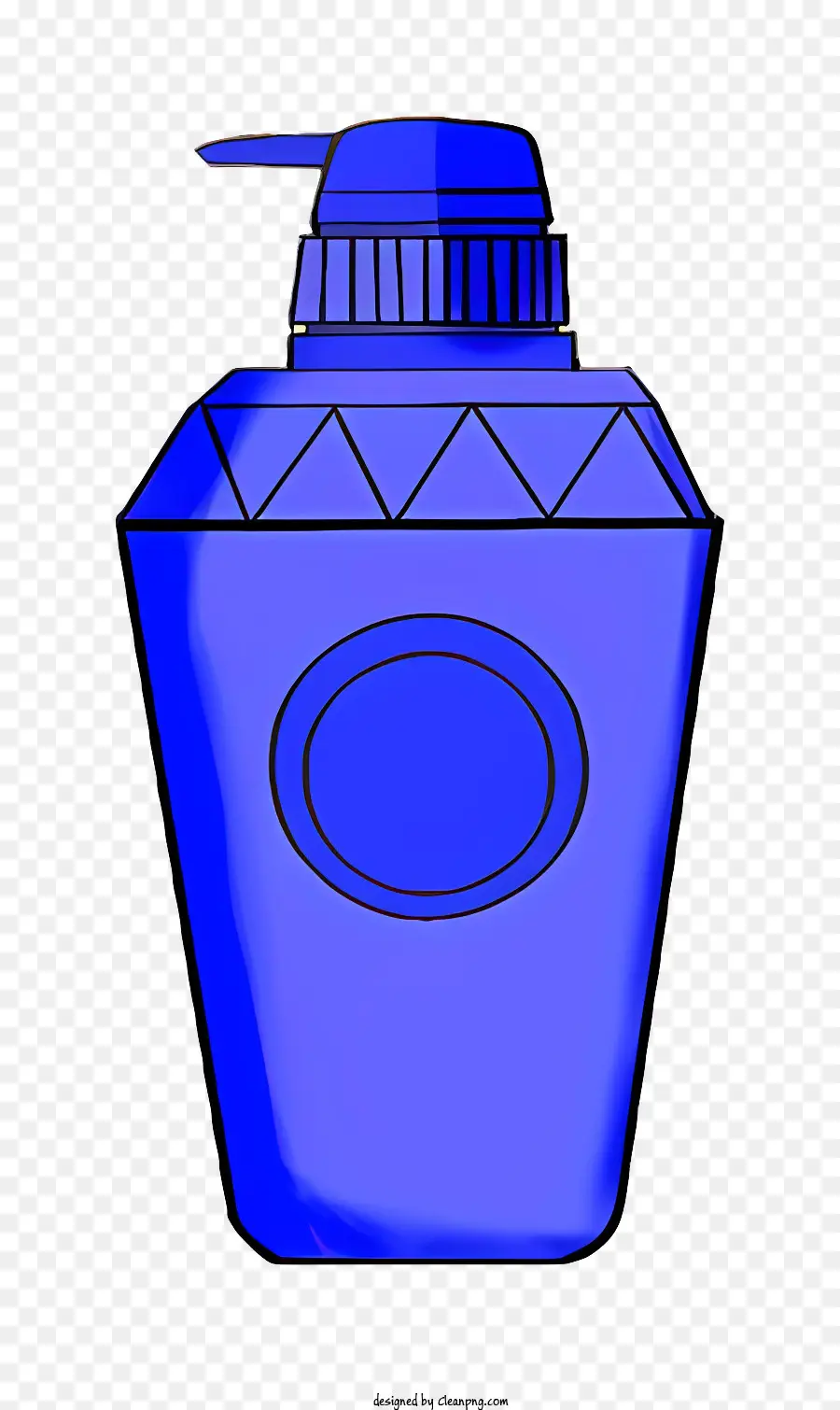 Cartoon，Azul Garrafa De Plástico PNG