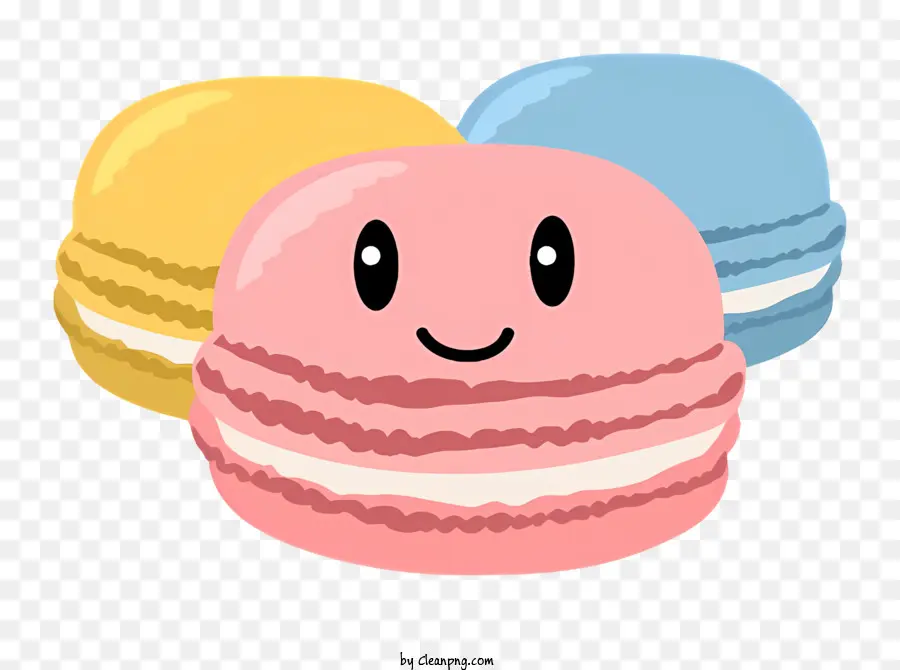 Cartoon，Os Macarons PNG