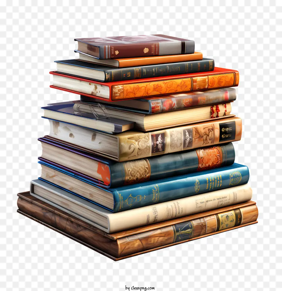 Livros，Pilha De Livros PNG