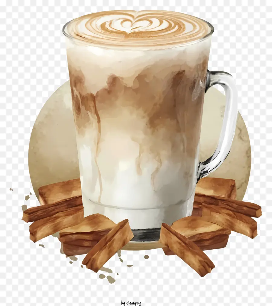 Desenho Animado，Café Com Leite PNG