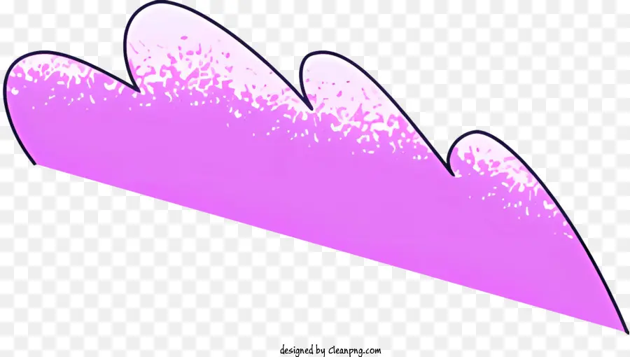 Nuvem，Roxo PNG