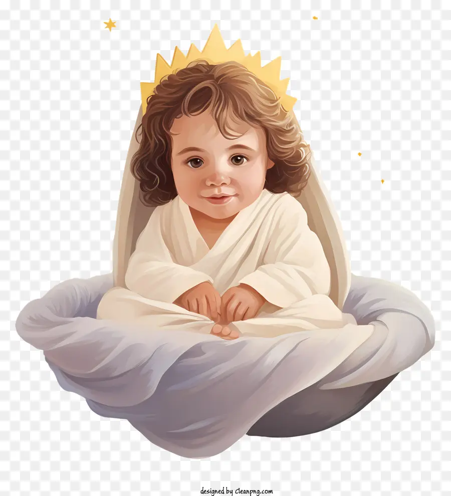 Baby De Jesus Pastel，Presépio PNG