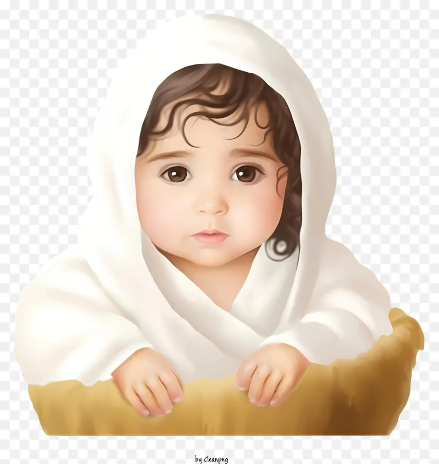 Jesus Realista Bebê，Bebê PNG