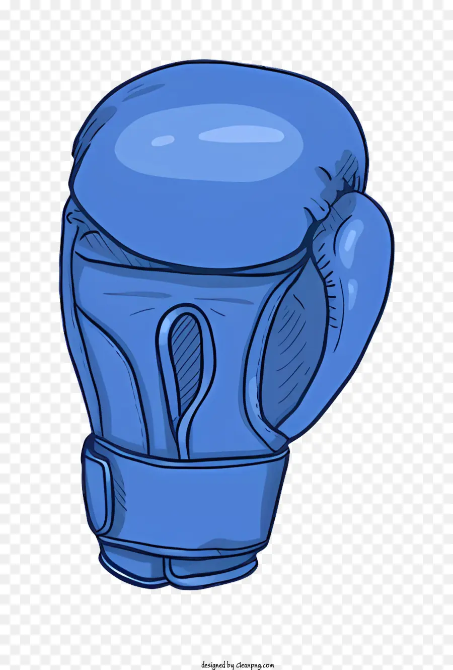 Luvas De Boxe，Luva De Boxe Azul PNG