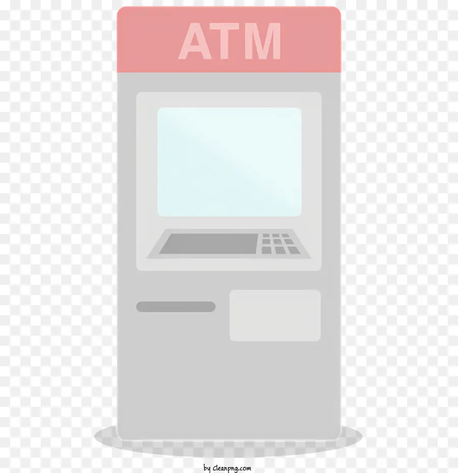 Desenho Animado，Máquina Atm PNG