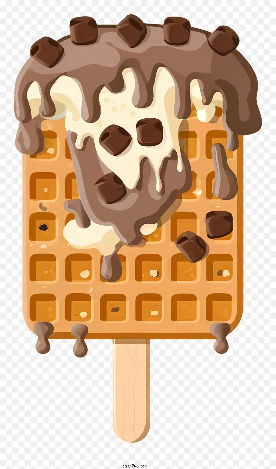 Cartoon，Waffle PNG