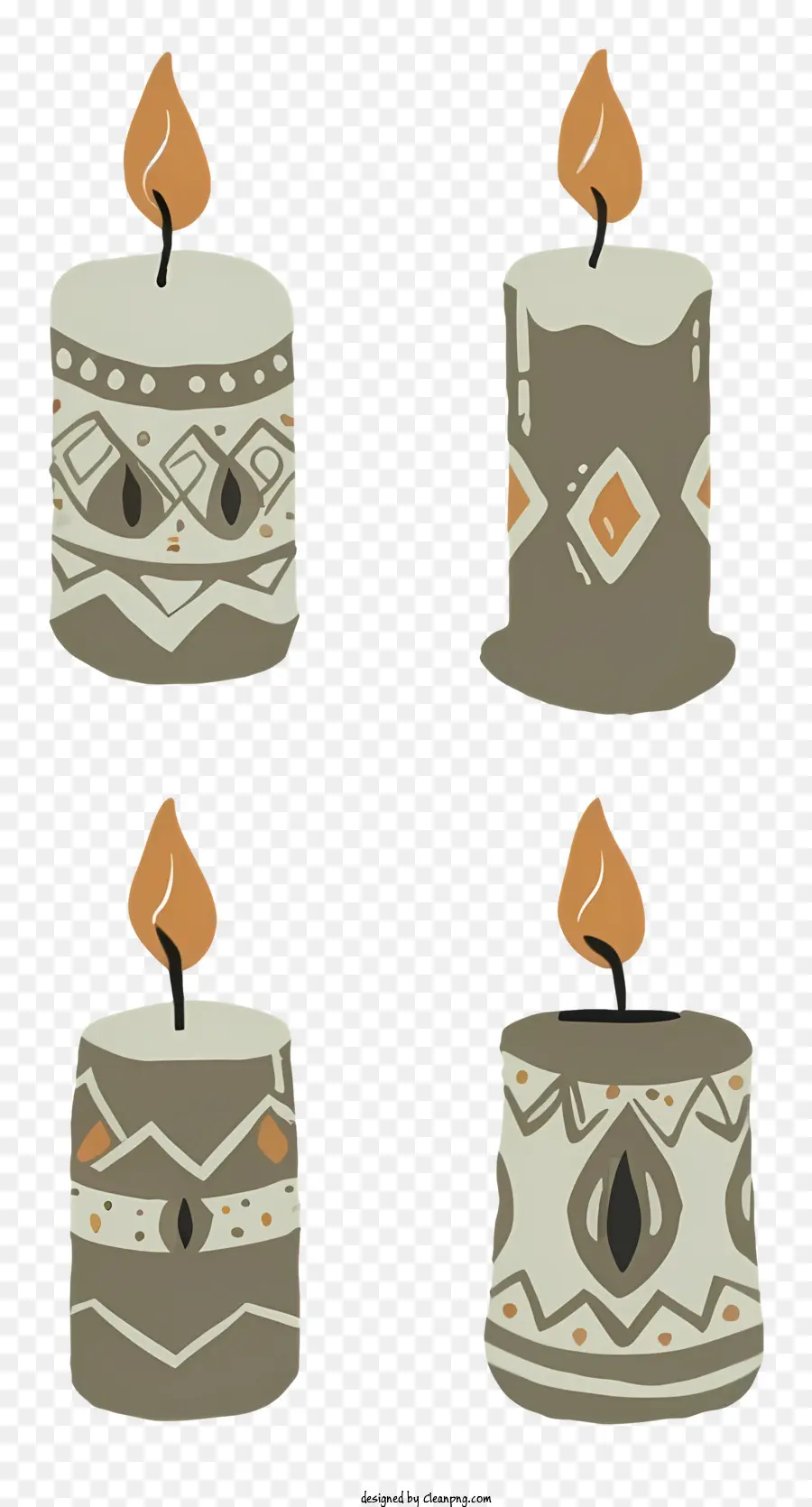 Desenho Animado，Velas PNG