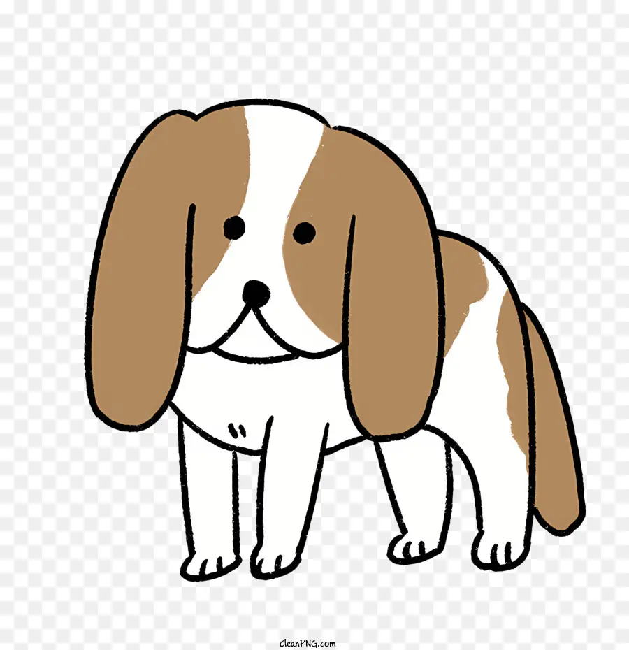 Desenho Animado，Filhote De Cachorro Dormindo PNG