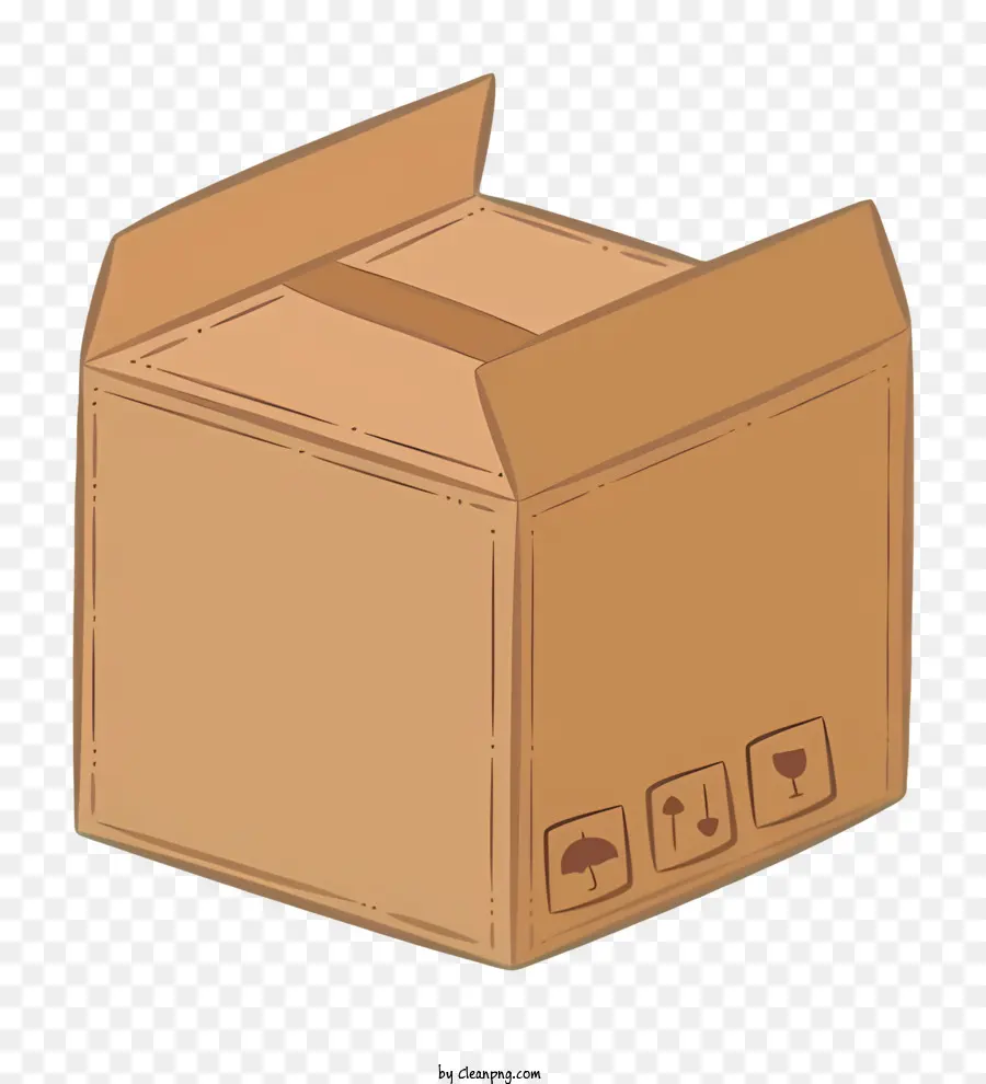 Caixa，Cardboard Box PNG