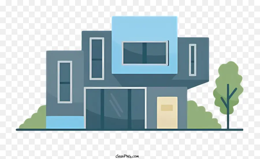 House，Design De Casa Moderno PNG