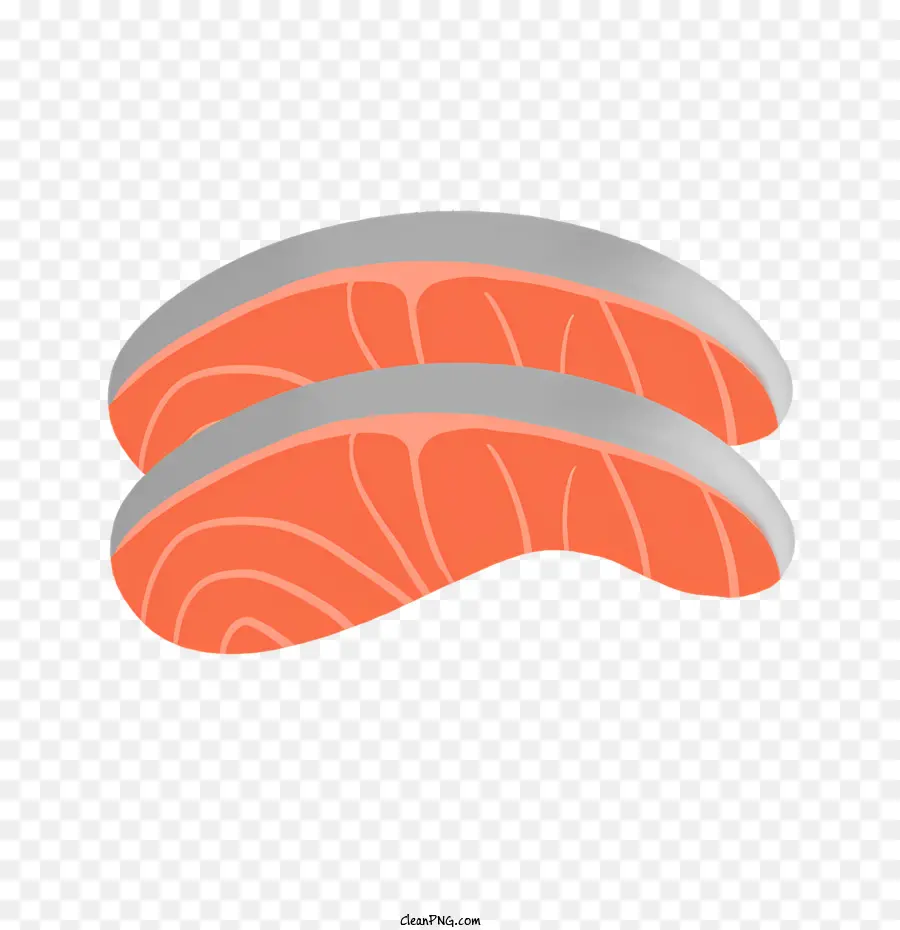 Cartoon，Salmon Fillet PNG