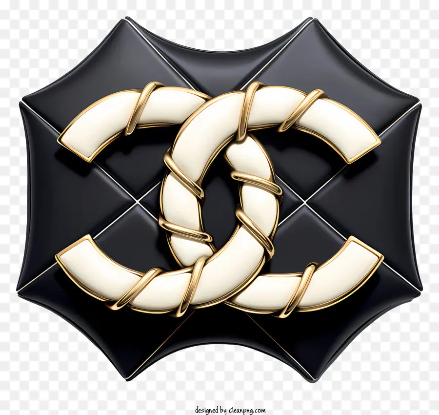 Chanel Logotipo，Design Preto E Branco PNG