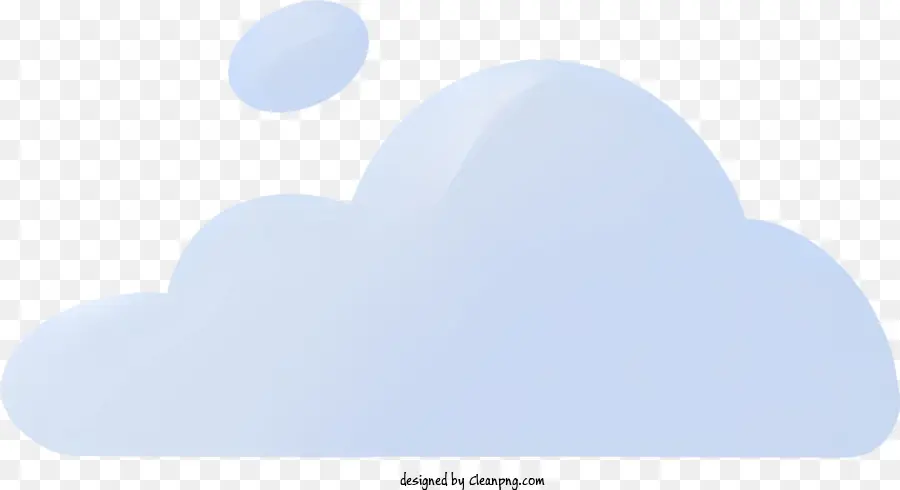 Nuvem，Azul PNG