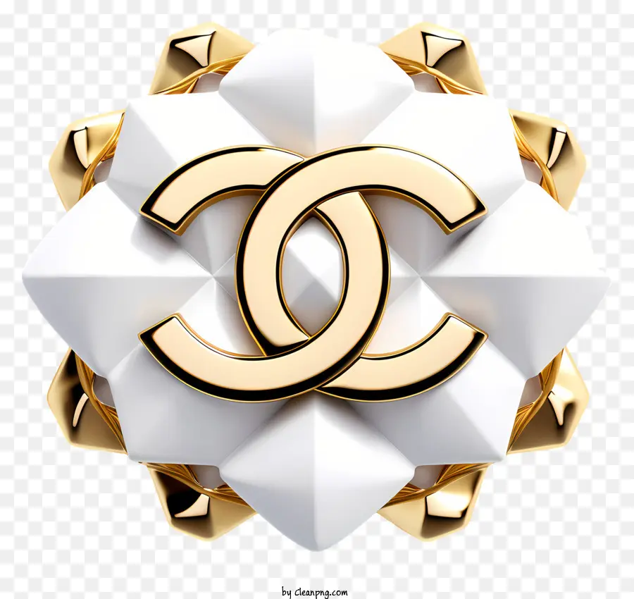 Chanel Logotipo，Broche De Cristal PNG