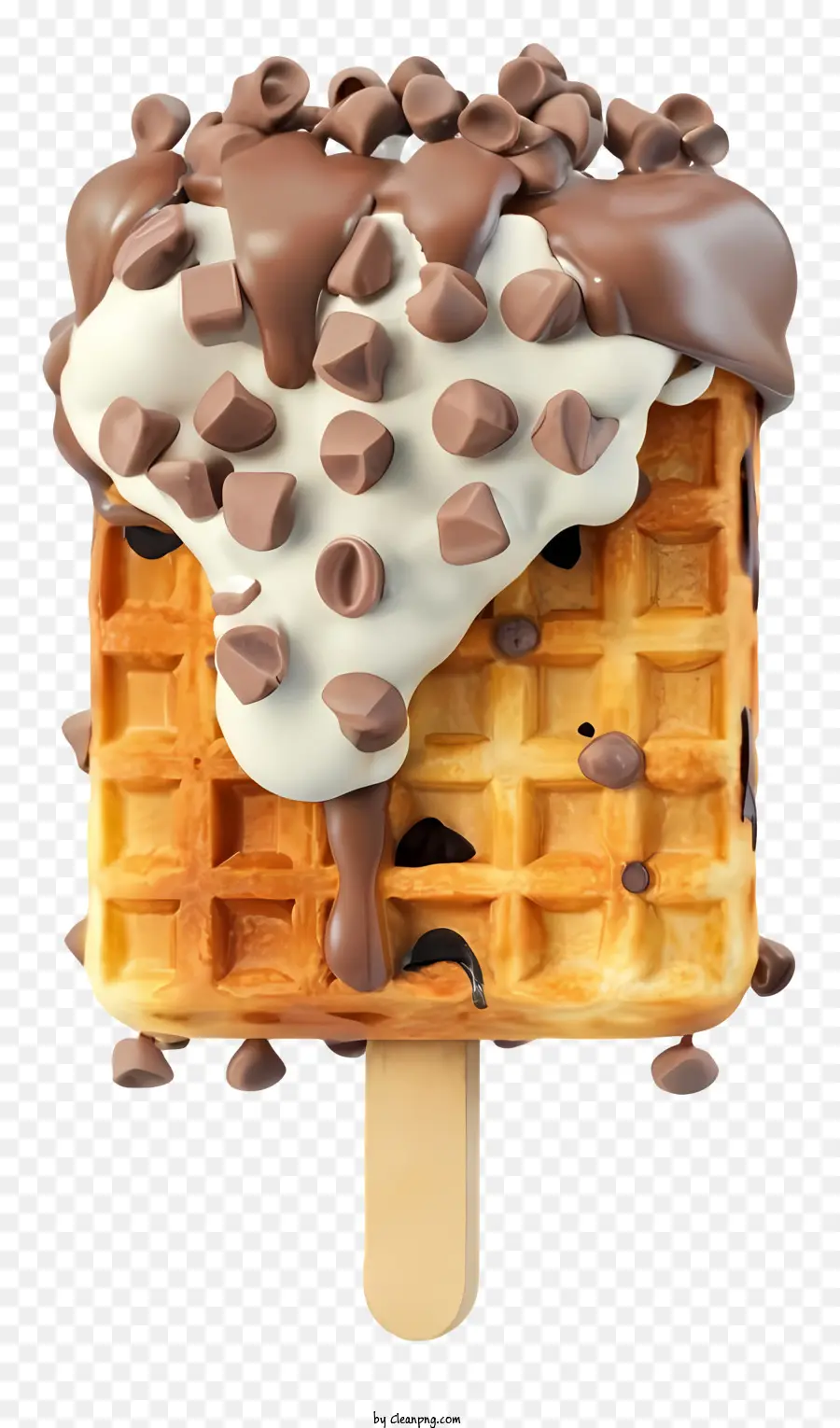 Desenho Animado，Waffle PNG