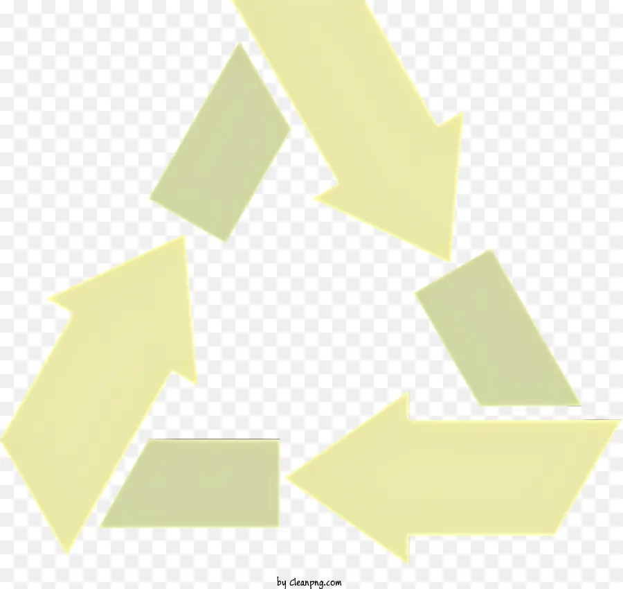 O Símbolo De Reciclagem，Triângulo PNG