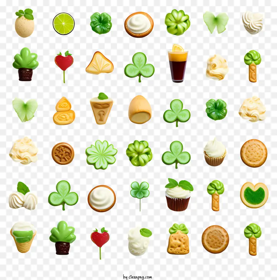 Emoji，Elementos Do Dia De St Patricks PNG