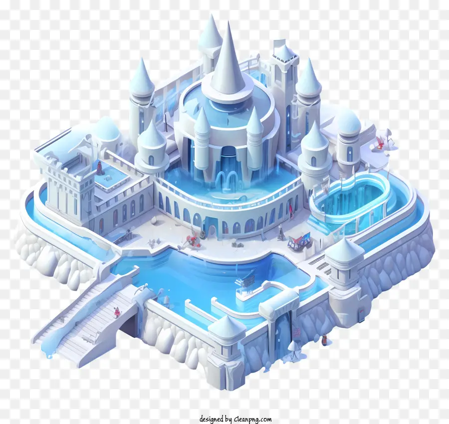 Palácio Do Gelo，Castelo De Gelo PNG